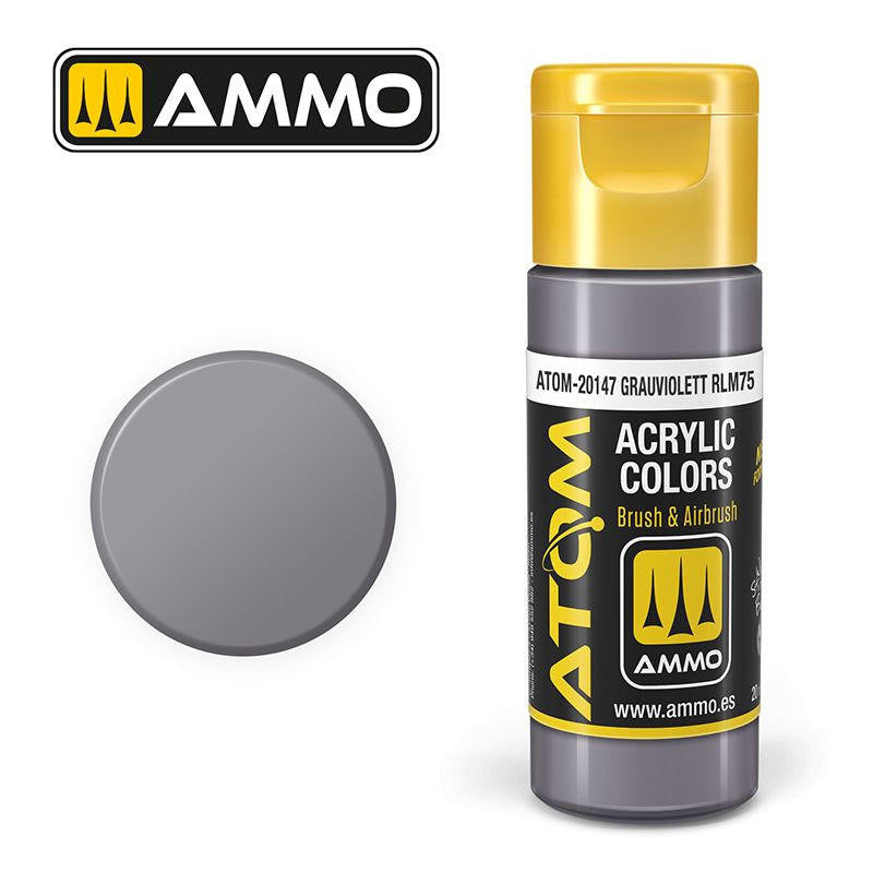 MiG Ammo ATOM COLOR Grauviolett RLM75 (20147)